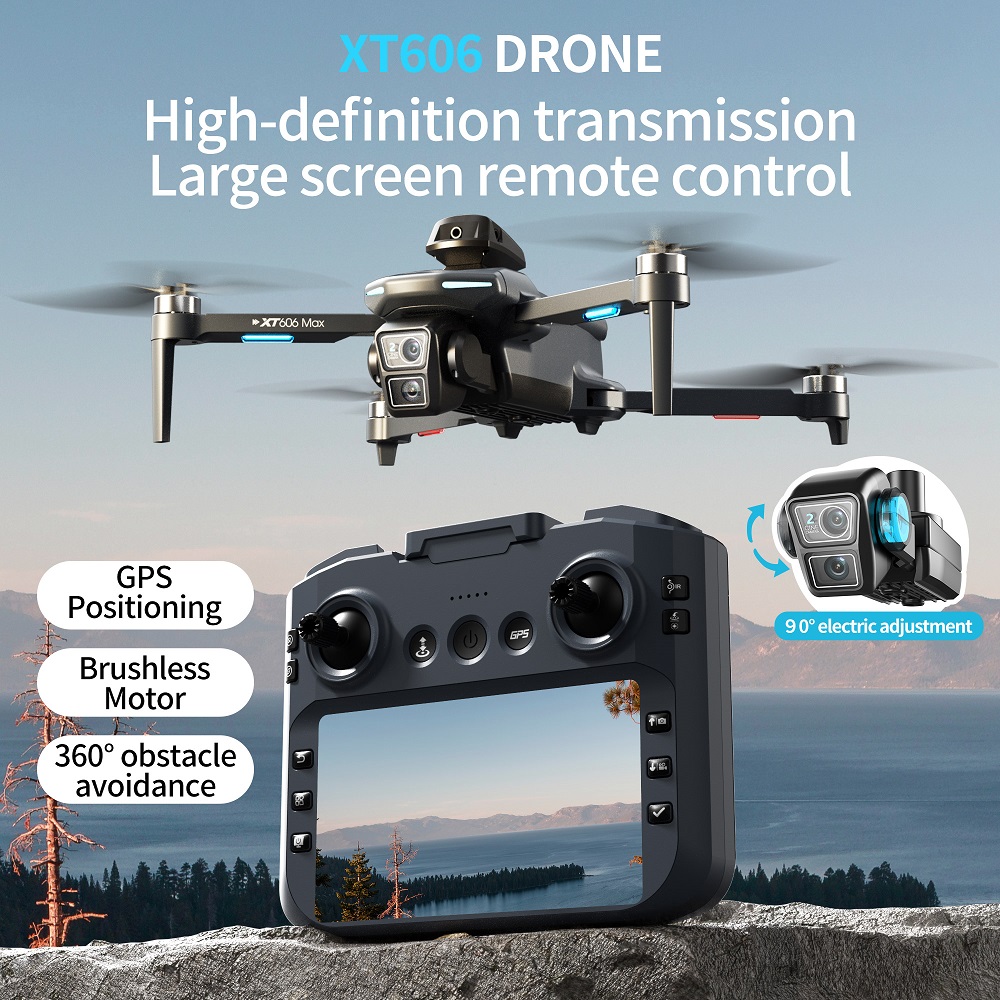 XT606 MAX 3 バッテリー ドローン 4K 8K H - Drone Surveying のレビューと価格