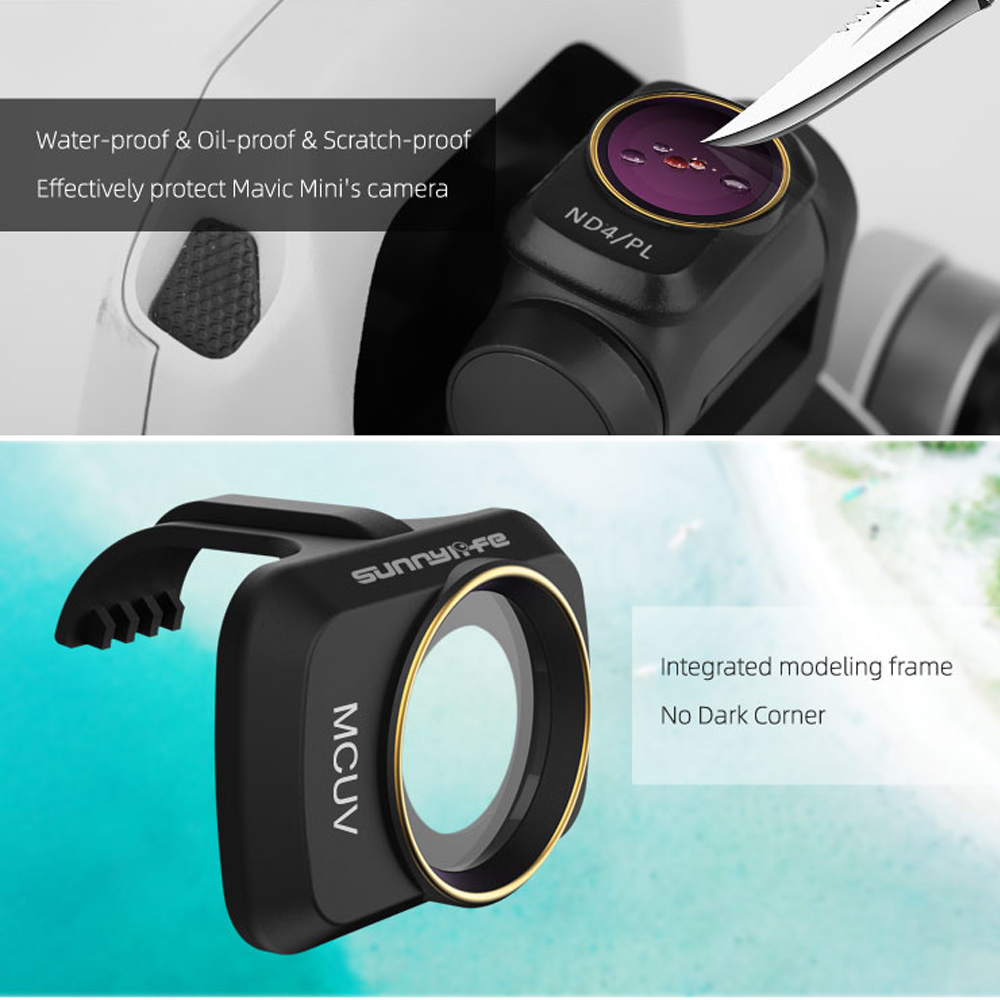 Sunnylife NDレンズフィルター DJI Mavic - Drone Ndvi のレビューと価格