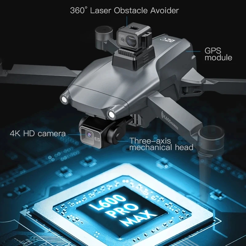 L600 プロマックス GPS ドローンプロフェッショナル  - Drone Mapping のレビューと価格