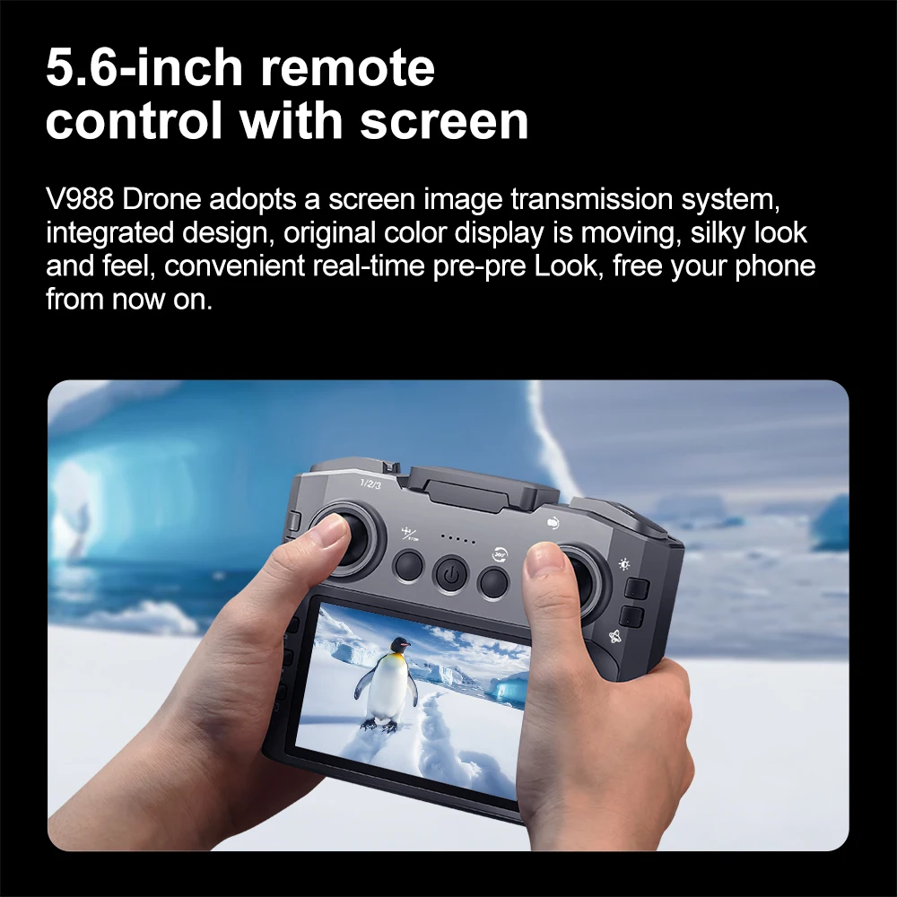 オリジナルV988ドローン 8K HDデュアルカメラ 4Kプ - Drone Surveying のレビューと価格