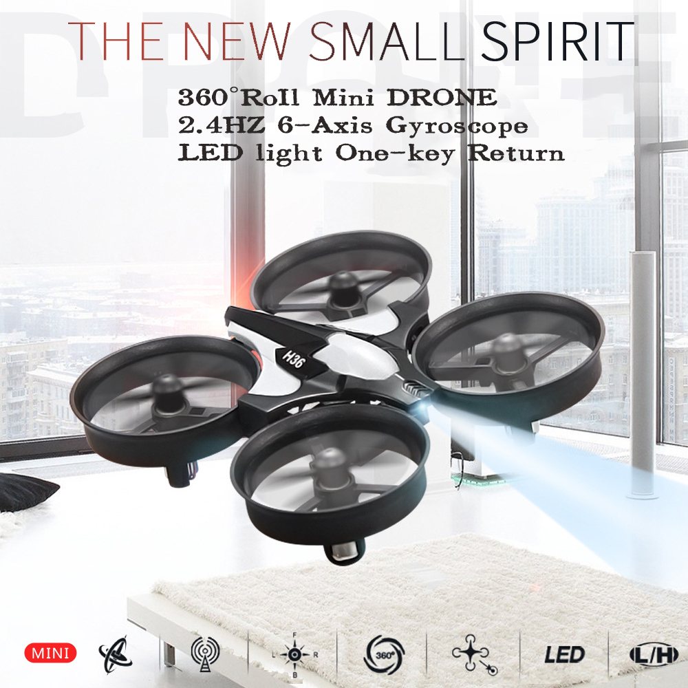 JJRC H36 ミニドローン 2.4G 6軸ヘッドレスモー - Drone Video Production のレビューと価格