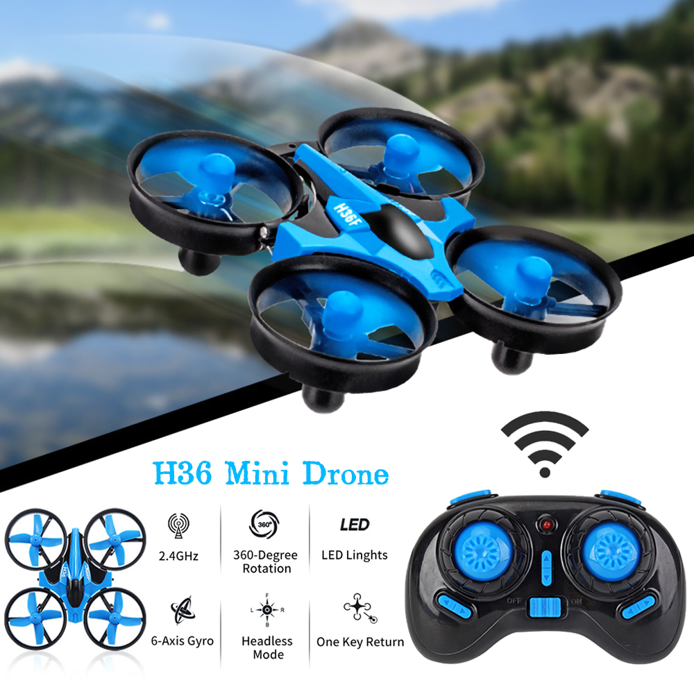 JJRC H36 ミニドローン 2.4G 6軸ヘッドレスモー - Drone Video Production のレビューと価格